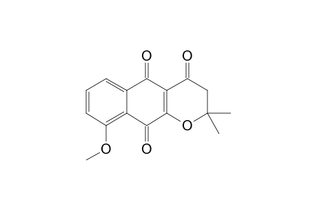 9-Methoxy-4-oxo-.alpha.-Lapachone