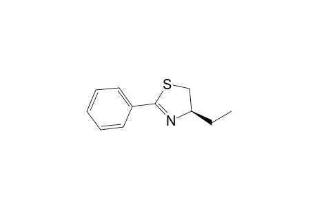 (4R)-4-Ethyl-2-phenyl-4,5-dihydro-1,3-thiazole