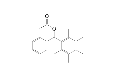 2,3,4,5,6-pentamethylbenzhydrol, acetate