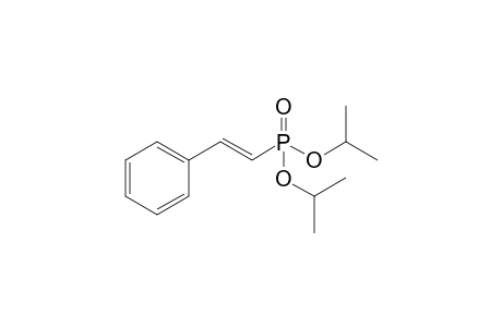 diisopropyl (E)-2-phenylethenylphosphonate