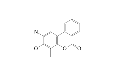 2-AMINO-3-HYDROXY-4-METHYL-6H-DIBENZO-[B,D]-PYRAN-6-ONE