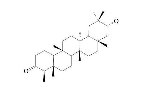 21.alpha.-Hydroxy-D:A-friedooleanan-3-one