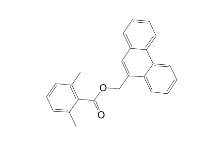 9-Phenanthrylmethyl 2,6-dimethylbenzoate