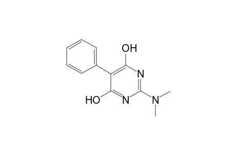 Pyrimidine, 2-dimethylamino-4,6-dihydroxy-5-phenyl-