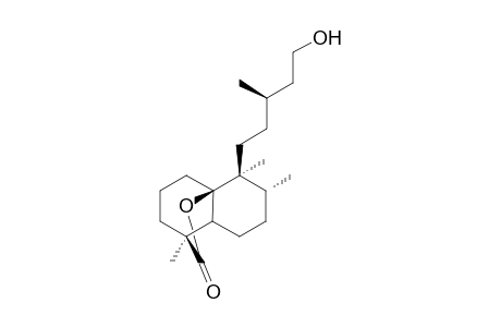 5-epi-15-Hydroxy-ent-haliman-18,10.beta.-olide