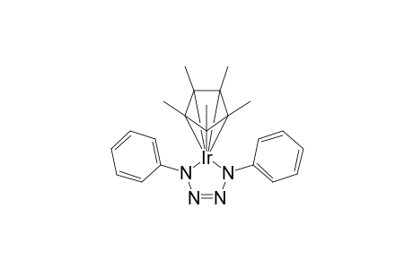 [Pentamethylcyclopentadienyl-1,4-diphenyl-5-iron-1,2,3,4-tetraazocyclopentane] complex