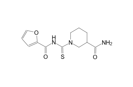 1-[(2-furoylamino)carbothioyl]-3-piperidinecarboxamide