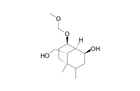 (1R,2S,5S,6R,8R,9R)-9-Hydroxymethyl-8-methoxymethoxy-4,5-dimethylbicyclo[3.3.1]nonan-2-ol