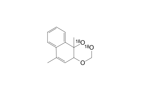 4a,10b-dihydro-6,10b-dimethylnaphtho[2,1-e](1,2-(18)-O2)[1,2,4]trioxine