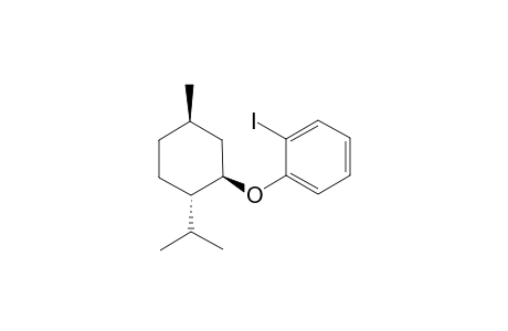 2-Iodo-1-((1R,2S,5R)-2-isopropyl-5-methyl-cyclohexyloxy)-benzene