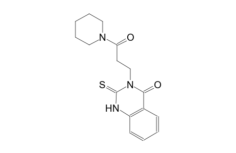 4(1H)-quinazolinone, 2,3-dihydro-3-[3-oxo-3-(1-piperidinyl)propyl]-2-thioxo-