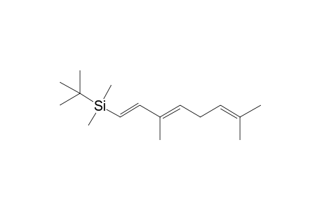 1-(t-butyl)dimethylsilyl]-3,7-dimethyl-1,3,6-octatriene