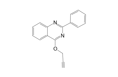 4-(Prop-2'-ynoxy)-2-phenylquinazoline