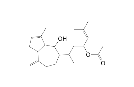 5-Azulenepropanol, 1,3a,4,5,6,7,8,8a-octahydro-4-hydroxy-.gamma.,3-dimethyl-8-methylene- .alpha.-(2-methyl-1-propenyl)-, .alpha.-acetate