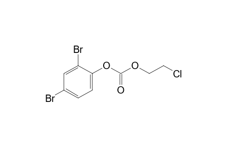 carbonic acid, 2-chloroethyl 2,4-dibromophenyl ester