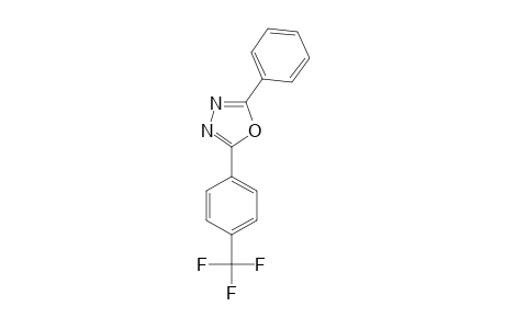 2-(4-TRIFLUOROMETHYLPHENYL)-5-PHENYL-1,3,4-OXADIAZOLE
