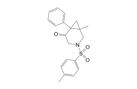 1-Methyl-6-phenyl-3-tosyl-3-azabicyclo[4.1.0]heptan-5-one