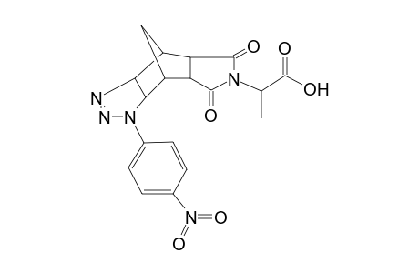 3,4,5,10-Tetraazatetracyclo[5.5.1.0(2,6).0(8,12)]tridec-3-ene-10-acetic acid, .alpha.-methyl-5-(4-nitrophenyl)-9,11-dioxo-