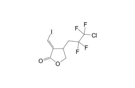 (E)-3-Iodomethylene-4-(2'-chlorotetrafluoroethylmethyl)-2(3H)-dihydrofuranone