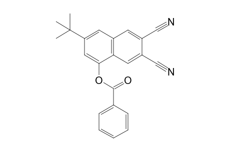(3-tert-butyl-6,7-dicyanonaphthalen-1-yl) benzoate
