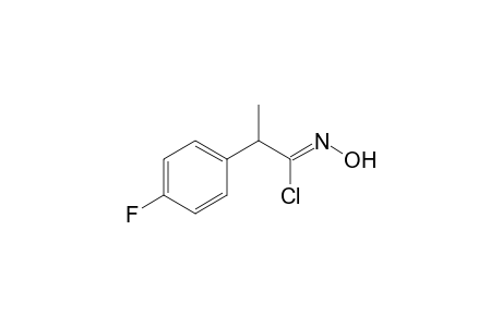 2-(4-Fluorophenyl)propanohydroximoyl chloride