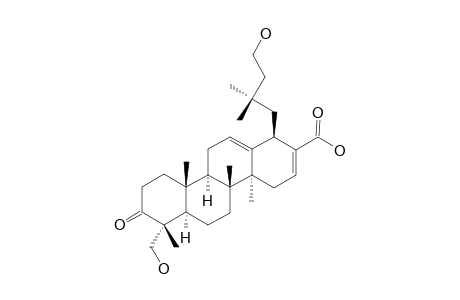 17,22-SECO-3-OXO-22,23-DIHYDROXY-DELTA(12,16)-OLEANONIC-ACID