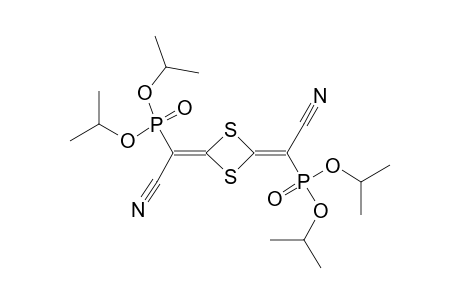 TETRAKIS-(1-METHYLETHYL)-1,3-DITHIETANE-2,4-DIYLIDENEBIS-(CYANOMETHYLPHOSPHONATE)