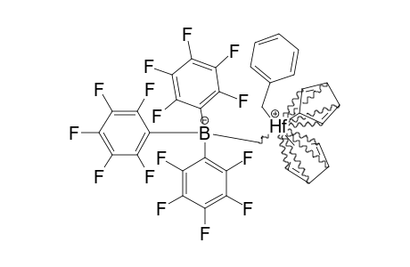 CP2HF(CH2PH)(MIU-ME)B(C6F5)3