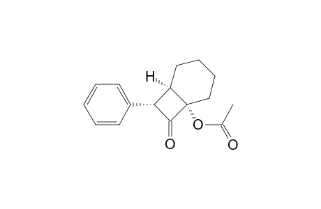 Bicyclo[4.2.0]octan-7-one, 6-(acetyloxy)-8-phenyl-, (1.alpha.,6.alpha.,8.alpha.)-