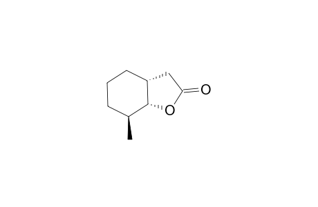 (3aR,7S,7aR)-7-Methyl-hexahydro-benzofuran-2-one