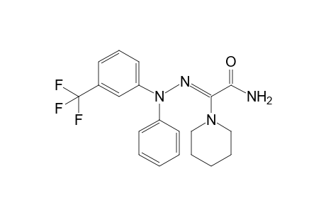(Z)-2-Piperidin-1-yl-N-[3-(trifluoromethyl)phenyl]-2-phenylhydrazonoacetamide