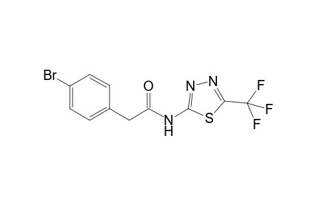 2-(4-Bromophenyl)-N-(5-(trifluoromethyl)-1,3,4-thiadiazol-2-yl)acetamide