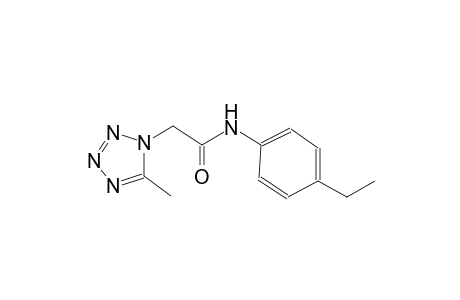 1H-tetrazole-1-acetamide, N-(4-ethylphenyl)-5-methyl-