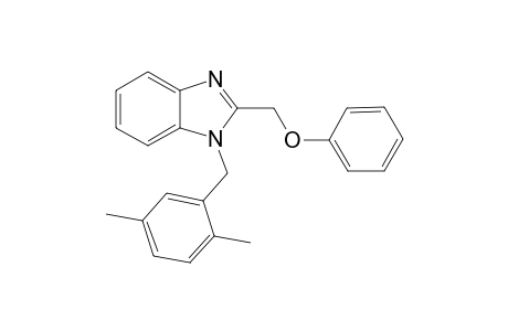 1H-1,3-Benzimidazole, 1-[(2,5-dimethylphenyl)methyl]-2-(phenoxymethyl)-