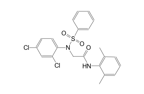 2-(N-besyl-2,4-dichloro-anilino)-N-(2,6-dimethylphenyl)acetamide