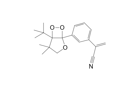 5-tert-Butyl-1-[3-(-1-cyanoethenyl)phenyl]-4,4-dimethyl-2,6,7-trioxabicyclo[3.2.0]heptane