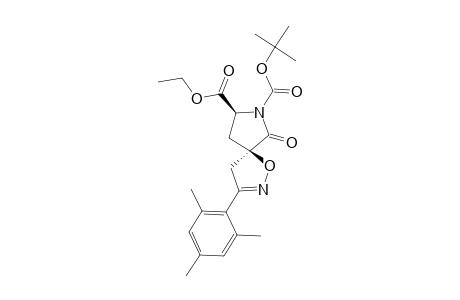 (8S,5R)-7-(1,1-DIMETHYLETHOXYCARBONYL)-8-ETHOXYCARBONYL-3-(2,4,6-TRIMETHYLPHENYL)-6-OXO-1-OXA-2,7-DIAZA-SPIRO-[4.4]-NON-2-ENE;MINOR-ISOMER
