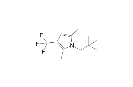 1-(2',2'-Dimethylpropyl)-2,5-dimethyl-3-(trifluoromethyl)-pyrrole