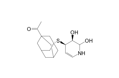 3,4-Pyridinediol, 1-acetyl-1,2,3,4-tetrahydro-2-(tricyclo[3.3.1.1(3,7)]dec-1-ylthio)-, (2.alpha.,3.beta.,4.beta.)-