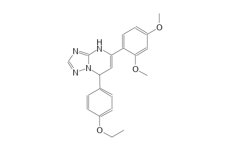 5-(2,4-dimethoxyphenyl)-7-(4-ethoxyphenyl)-4,7-dihydro[1,2,4]triazolo[1,5-a]pyrimidine