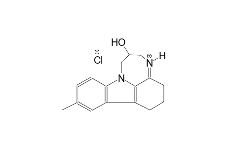 [1,4]diazepino[2,3,4-jk]carbazolium, 1,2,3,5,6,7-hexahydro-6-hydroxy-11-methyl-, chloride