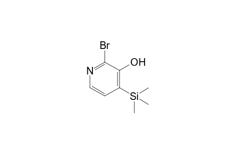2-bromanyl-4-trimethylsilyl-pyridin-3-ol