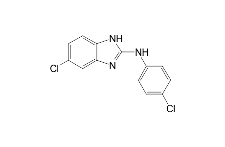 (6-chloro-1H-benzimidazol-2-yl)-(4-chlorophenyl)amine
