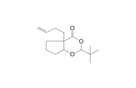 4a-(3-Butenyl)-2-tert-butyltetrahydrocyclopenta[d][1,3]dioxin-4(4ah)-one