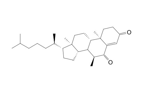 7.beta.-Methyl-3-ethylenedioxycholest-4-en-3,6-dione