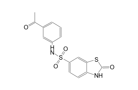 N-(3-acetylphenyl)-2-oxo-2,3-dihydro-1,3-benzothiazole-6-sulfonamide
