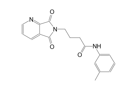 5H-pyrrolo[3,4-b]pyridine-6-butanamide, 6,7-dihydro-N-(3-methylphenyl)-5,7-dioxo-