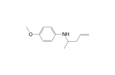 4-Methoxy-N-(1-methyl-3-butenyl)aniline