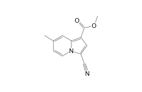 Methyl 3-cyano-7-methylindolizine-1-carboxylate