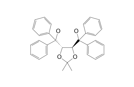 (4S,5S)-2,2-Dimethyl-alpha,alpha,alpha',alpha'-tetraphenyldioxolane-4,5-dimethanol